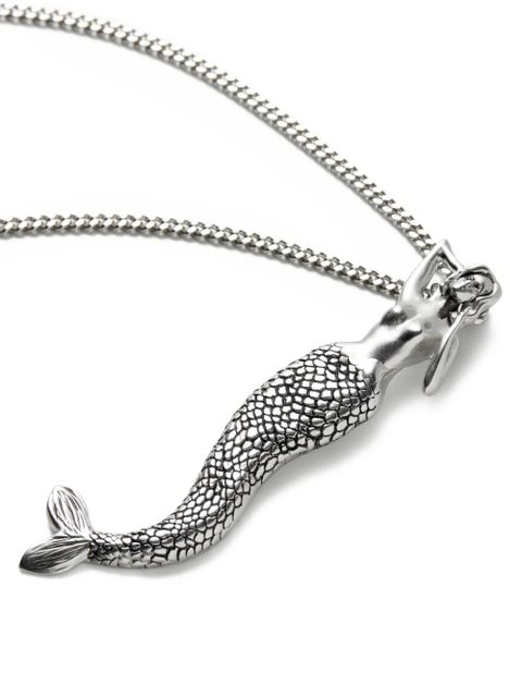 MM6 Maison Margiela mermaid pendant necklace - Silver