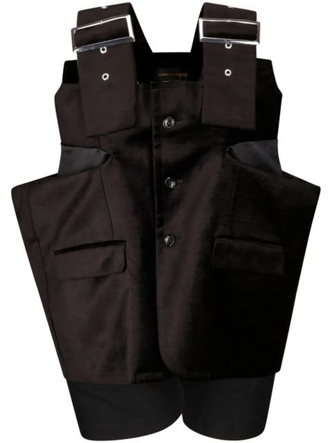 Comme Des Garçons button-up jacket - Black - zdjęcie produktu nr 1