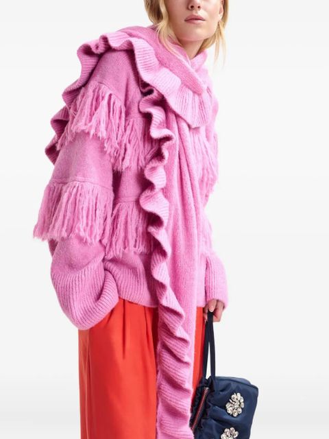Essentiel Antwerp Jamboree scarf - Pink