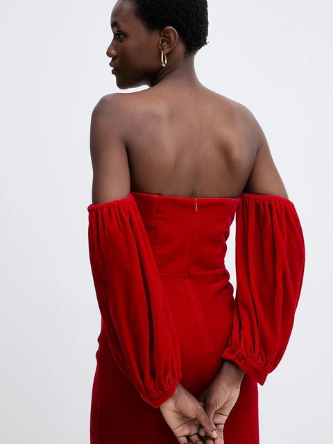 Forte Forte sukienka z dodatkiem jedwabiu kolor czerwony midi dopasowana 14350.mydress