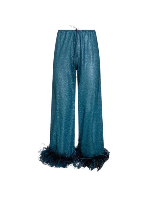 Oséree drawstring trousers - Blue - zdjęcie produktu nr 1