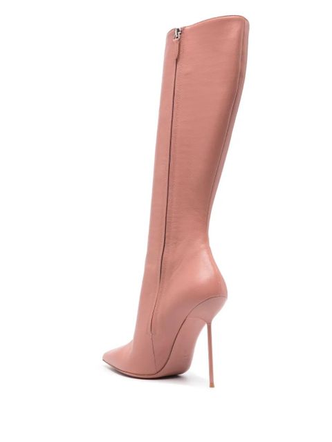 Paris Texas Lidia 105mm leather stiletto boots - Pink - zdjęcie produktu nr 2