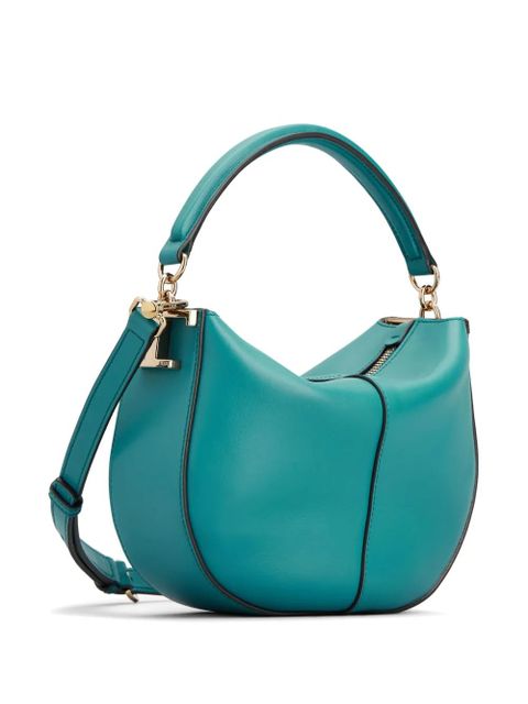 Tod's logo-plaque leather tote bag - Blue - zdjęcie produktu nr 2