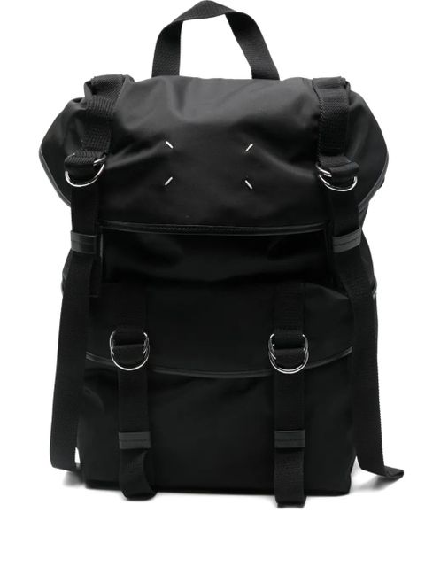 Maison Margiela ring-embellished backpack - Black - zdjęcie produktu nr 1