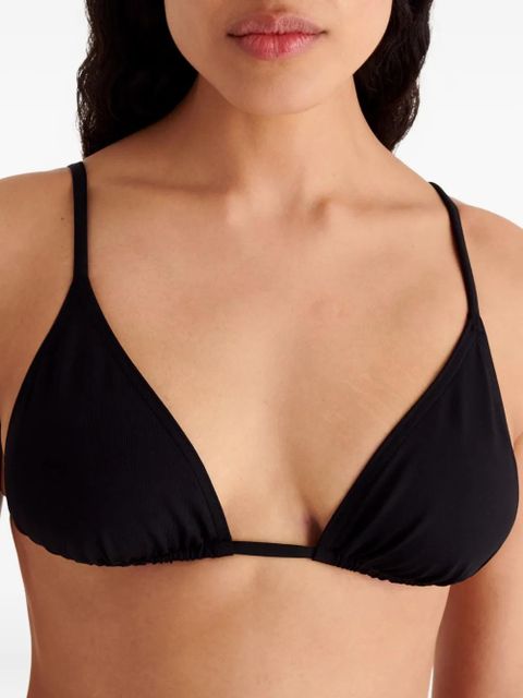 ERES Mouna triangle tie bikini top - Black