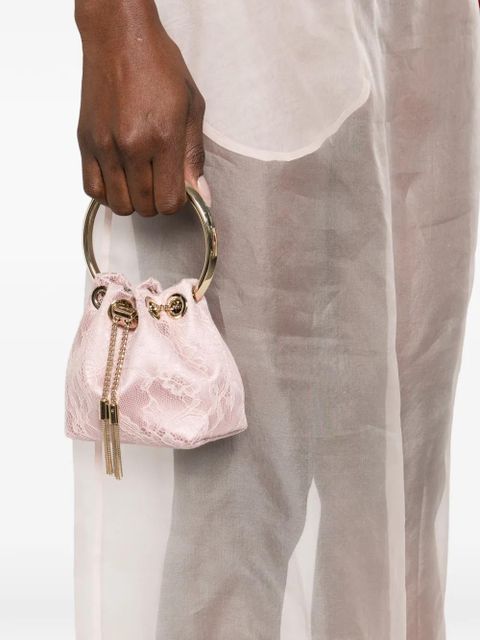 Jimmy Choo micro Bon Bon bucket bag - Pink - zdjęcie produktu nr 2