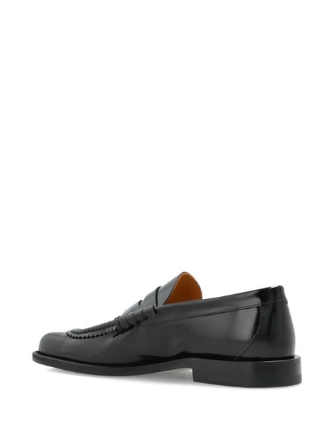 Vivienne Westwood Coin leather loafers - Black
