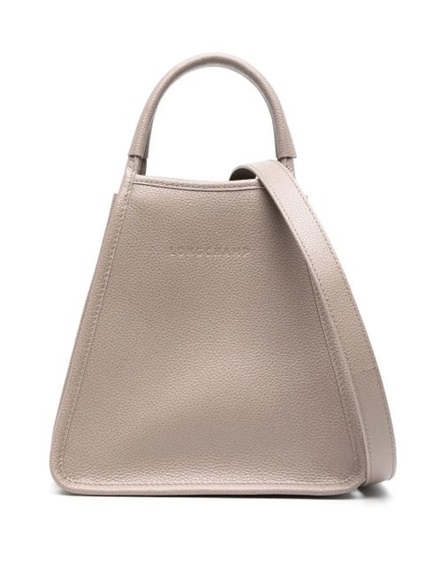 Longchamp small Le Foulonné tote bag - Grey
