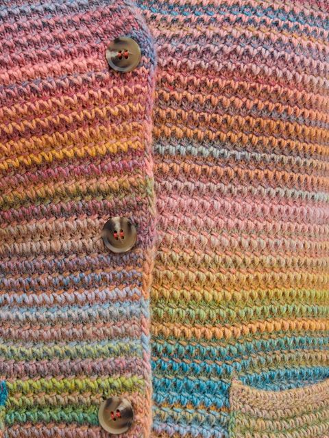 United Colors of Benetton kardigan z dodatkiem wełny kolor różowy 105CD6880