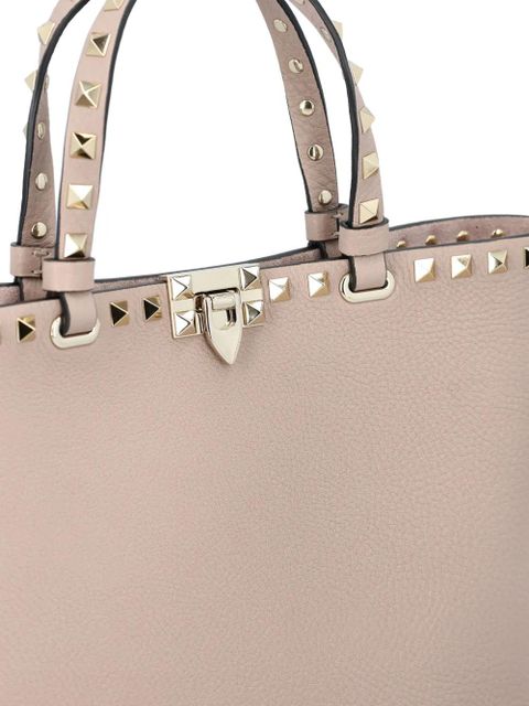 Valentino Garavani small Rockstud tote bag - Pink