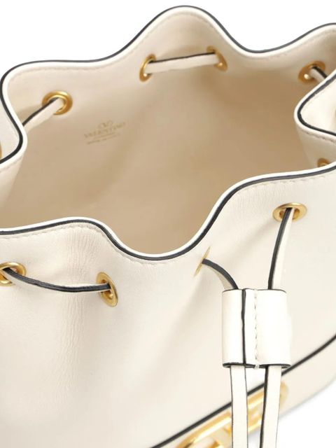 Valentino Garavani Vlogo chain-strap leather mini bag - White