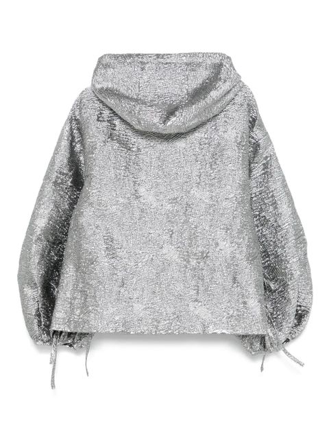Cecilie Bahnsen Orion hoodie - Silver - zdjęcie produktu nr 2