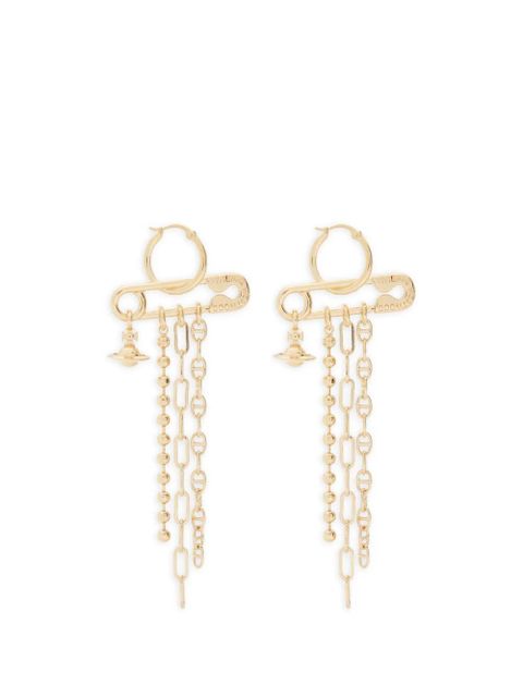 Vivienne Westwood Ginetta earrings - Gold - zdjęcie produktu nr 1