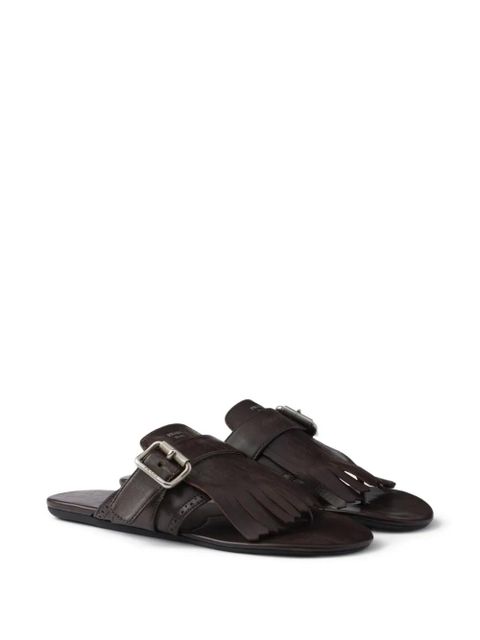 Prada Shuffle sandals - Brown