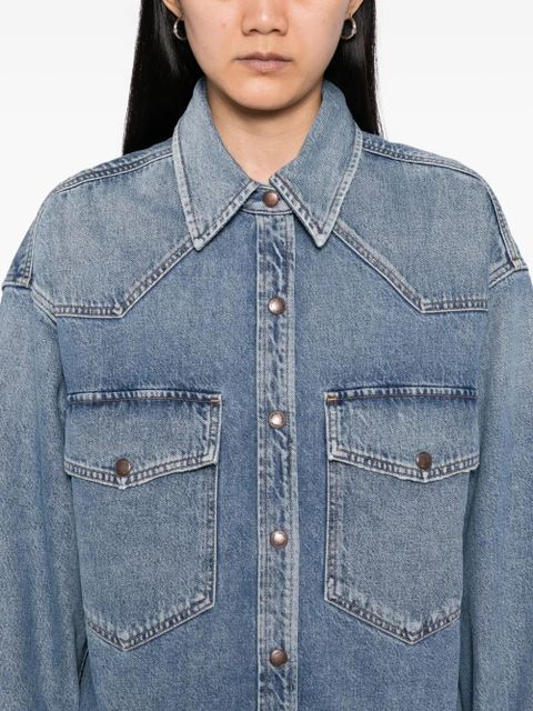 AGOLDE Lotta denim jacket - Blue - zdjęcie produktu nr 2