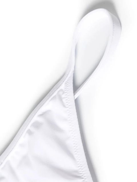 Dolce & Gabbana logo-plaque triangle-cup bikini - White