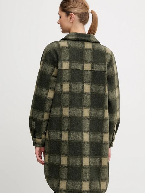 Columbia kurtka koszulowa Wildest Venture kolor zielony przejściowa 2136171