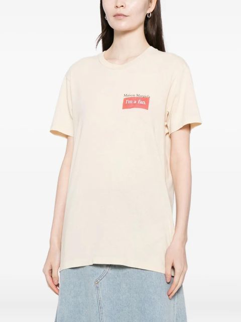 Maison Margiela logo patchT-shirt - Neutrals - zdjęcie produktu nr 2