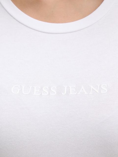Guess Jeans longsleeve damski kolor biały W4BP41 J1314