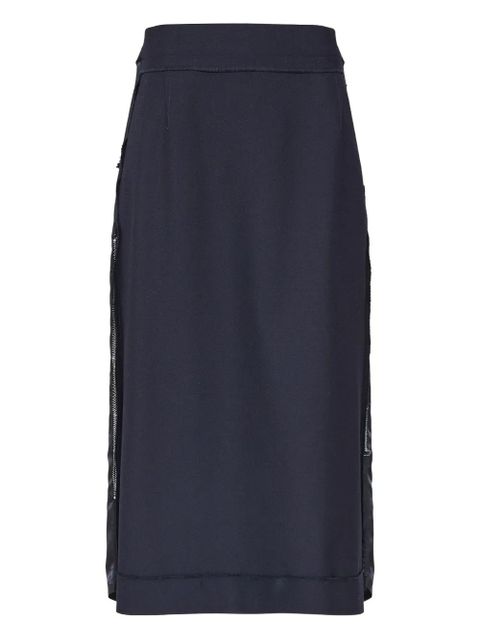 Maison Margiela midi skirt - Blue - zdjęcie produktu nr 1