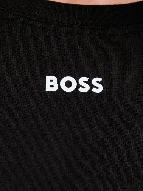 BOSS koszula nocna damska kolor czarny 50545587