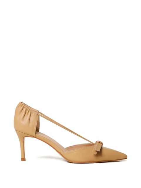 TWINSET bow-detail leather pumps - Neutrals - zdjęcie produktu nr 1