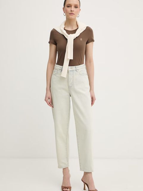 Armani Exchange jeansy carrot damskie - zdjęcie produktu nr 1