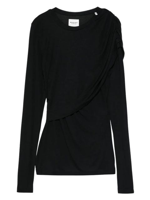 MARANT ÉTOILE Dressi T-shirt - Black - zdjęcie produktu nr 1