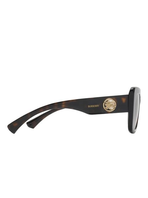 Burberry Equestrian Knight Design sunglasses - Brown