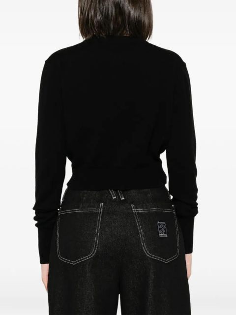 Cecilie Bahnsen CBDUA long-sleeves cardigan - Black