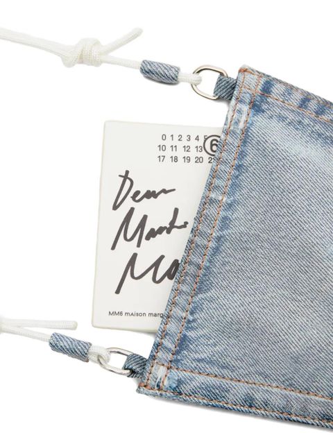 MM6 Maison Margiela pocket cross body bag - Blue