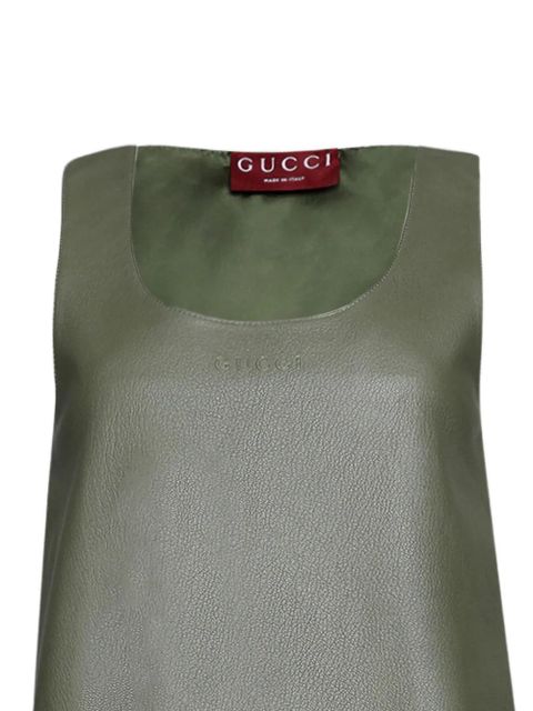 Gucci sleeveless mini dress - Green - zdjęcie produktu nr 2