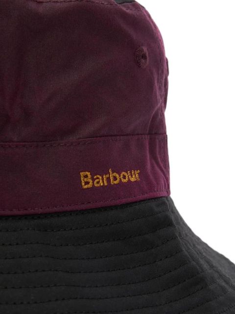 Barbour two-tone bucket hat - Red
