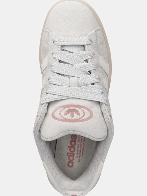 adidas Originals sneakersy skórzane Campus 00s damskie kolor szary JQ8319