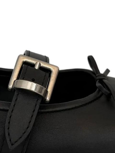 Balenciaga buckle-strap ballerina flats - Black - zdjęcie produktu nr 2