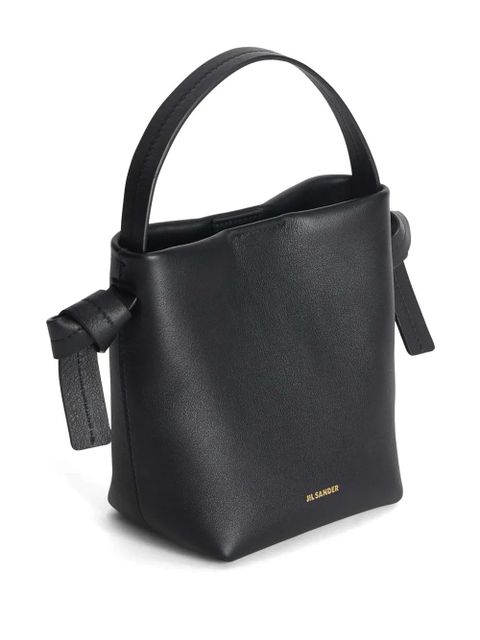 Jil Sander Knot Hobo Mini shoulder bag - Black