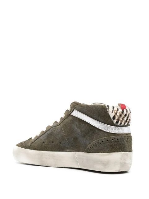 Golden Goose Mid Star high-top sneakers - Green - zdjęcie produktu nr 2
