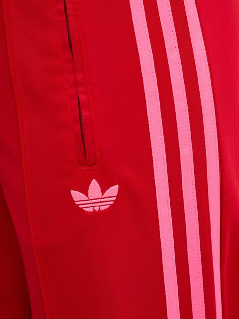 adidas Originals spodnie dresowe Firebird damskie kolor czerwony wzorzyste JW1225