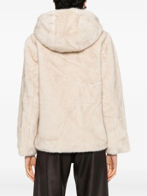 Lauren Ralph Lauren hooded zip jacket - Neutrals