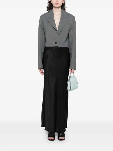 Nanushka cropped boxy fit blazer - Grey - zdjęcie produktu nr 2