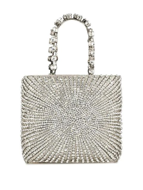 Aquazzura Luxury Square tote bag - Silver