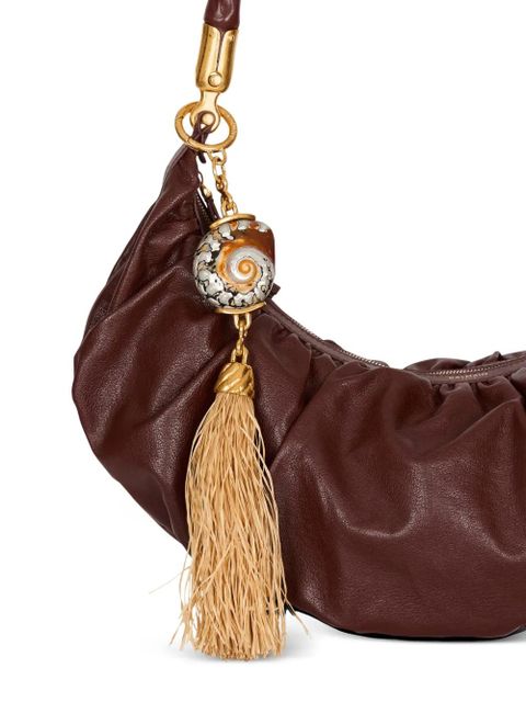 Balmain tassel charm - Brown
