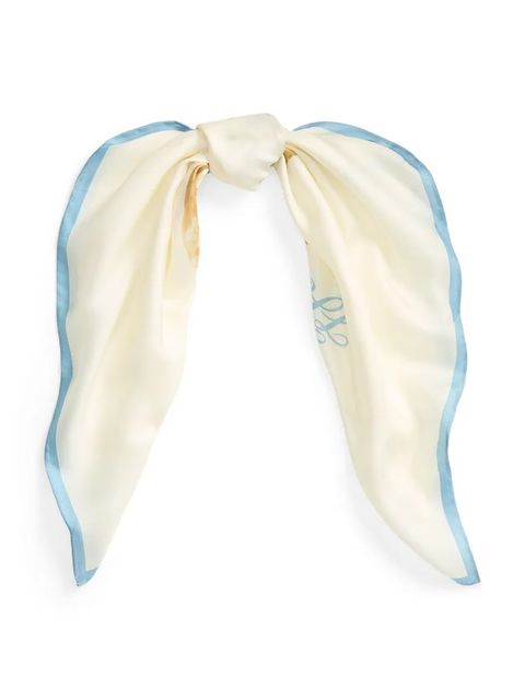 Lauren Ralph Lauren chusta damska jedwabna - zdjęcie produktu nr 2