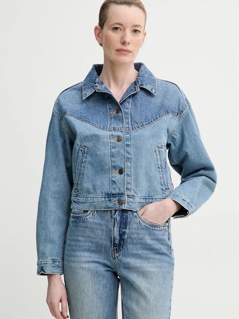 Levi's kurtka SHRUNKEN 90S TRCKR WSTRN - zdjęcie produktu nr 1