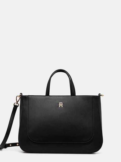 Tommy Hilfiger torebka kolor czarny AW0AW18145 - zdjęcie produktu nr 1