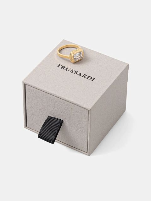 Trussardi pierścionek T-DESIGN TJAXA290