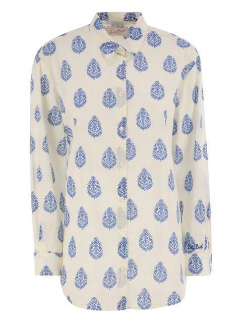 MC2 Saint Barth paisley-print shirt - Neutrals - zdjęcie produktu nr 1