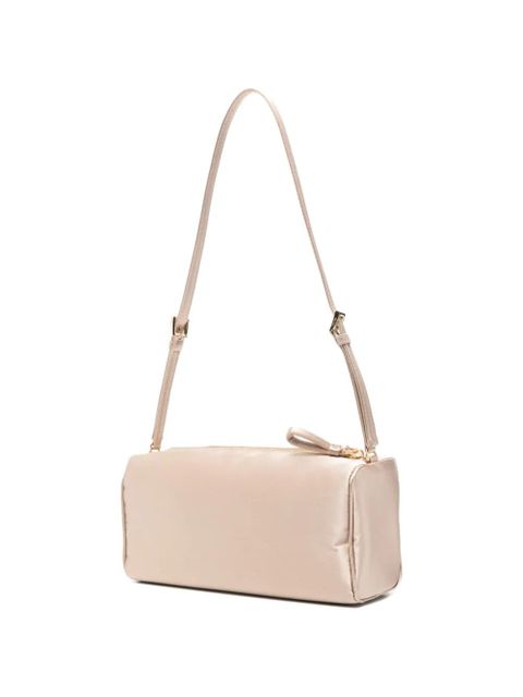 Prada logo-plaque mini bag - Neutrals