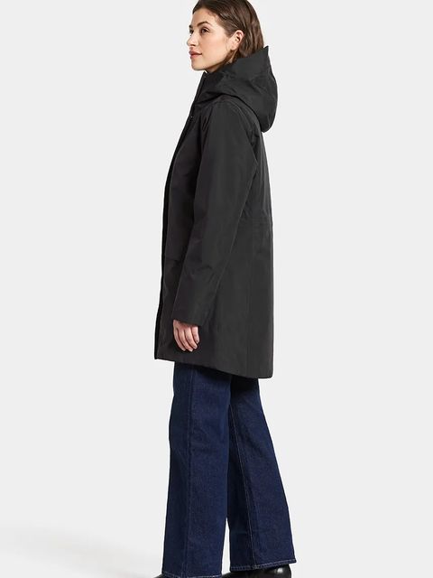 Didriksons kurtka CAJSA kolor czarny zimowa 505938 - zdjęcie produktu nr 2