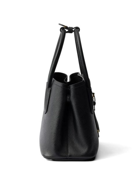 Prada Double small Saffiano leather bag - Black